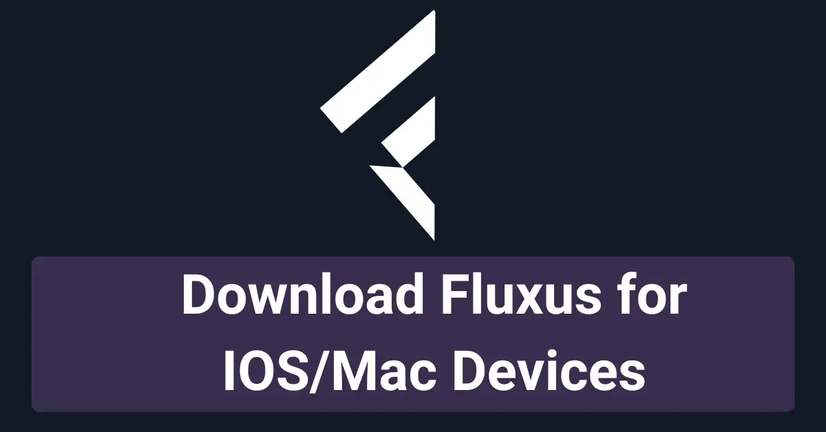 Fluxus for IOS/Mac image