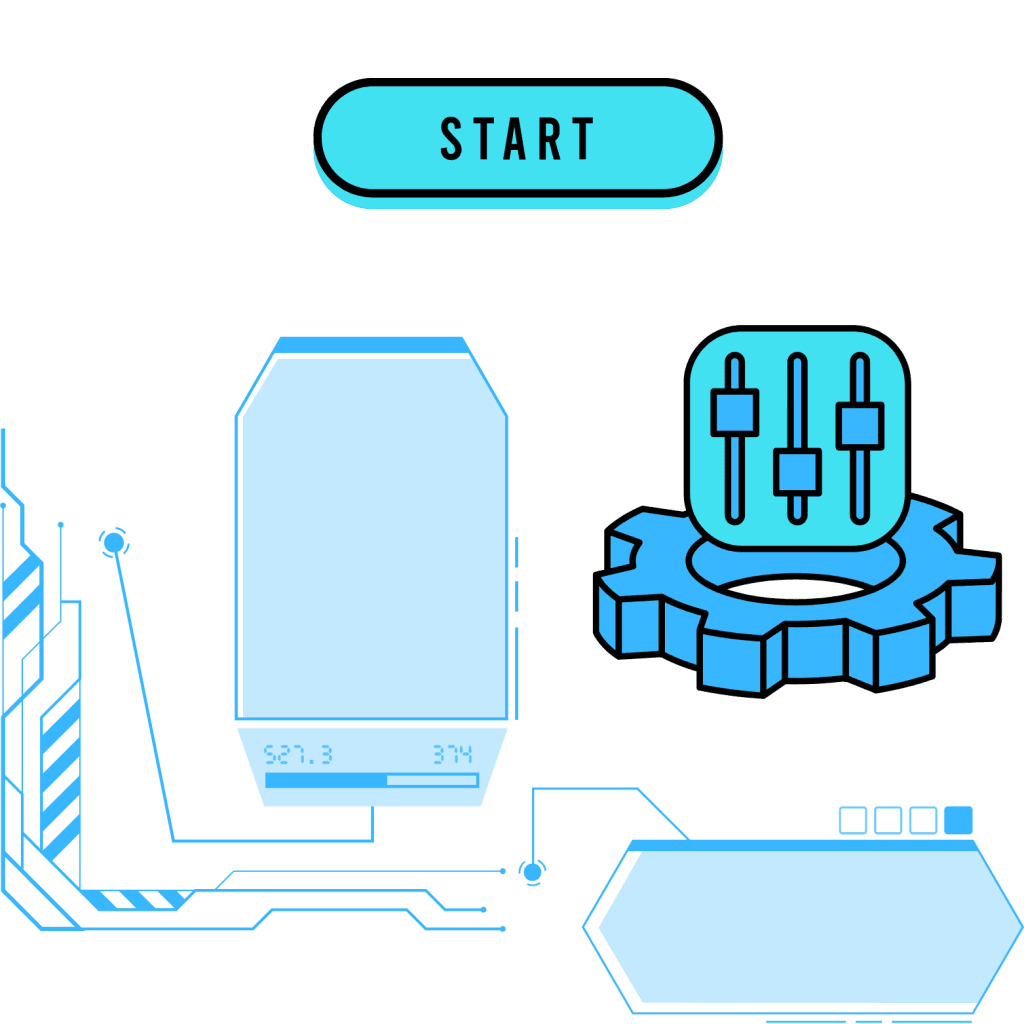 Custom GUIs Graphical User Interface for better control mechanisms